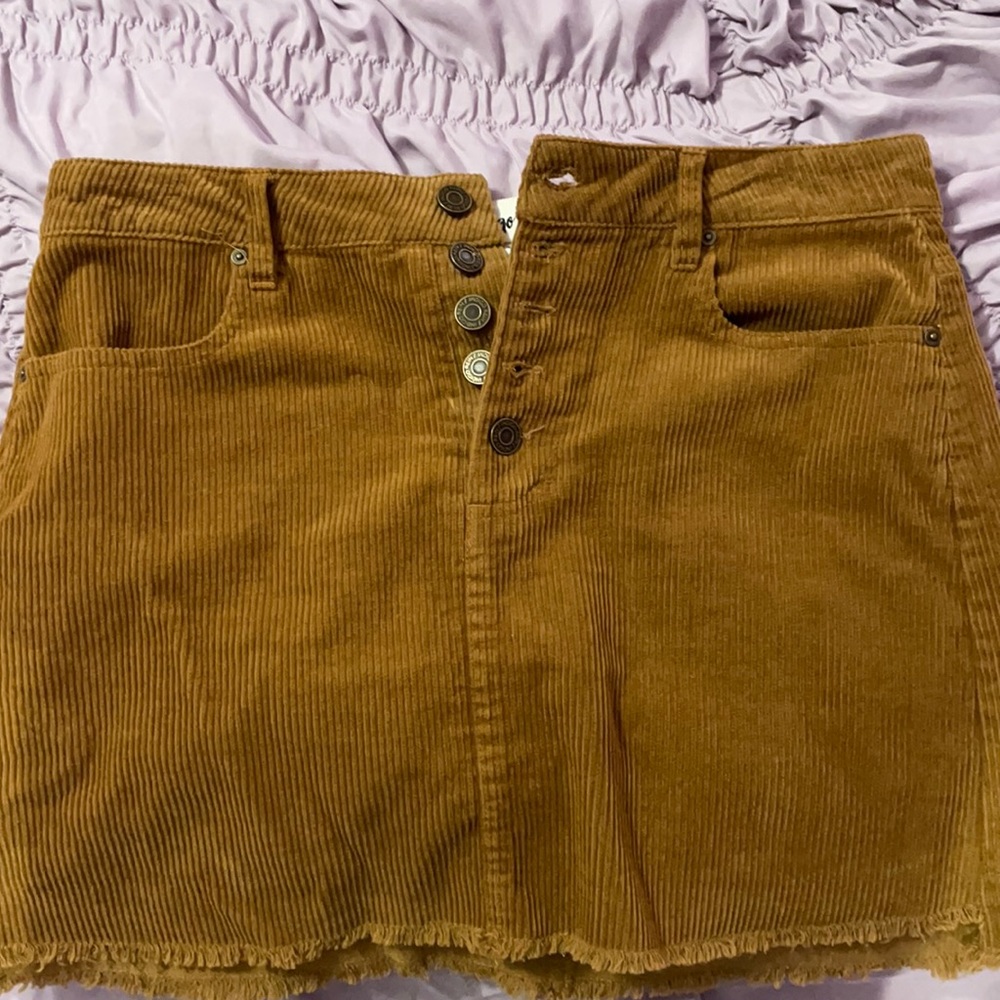 Indigo Reign corduroy skirt